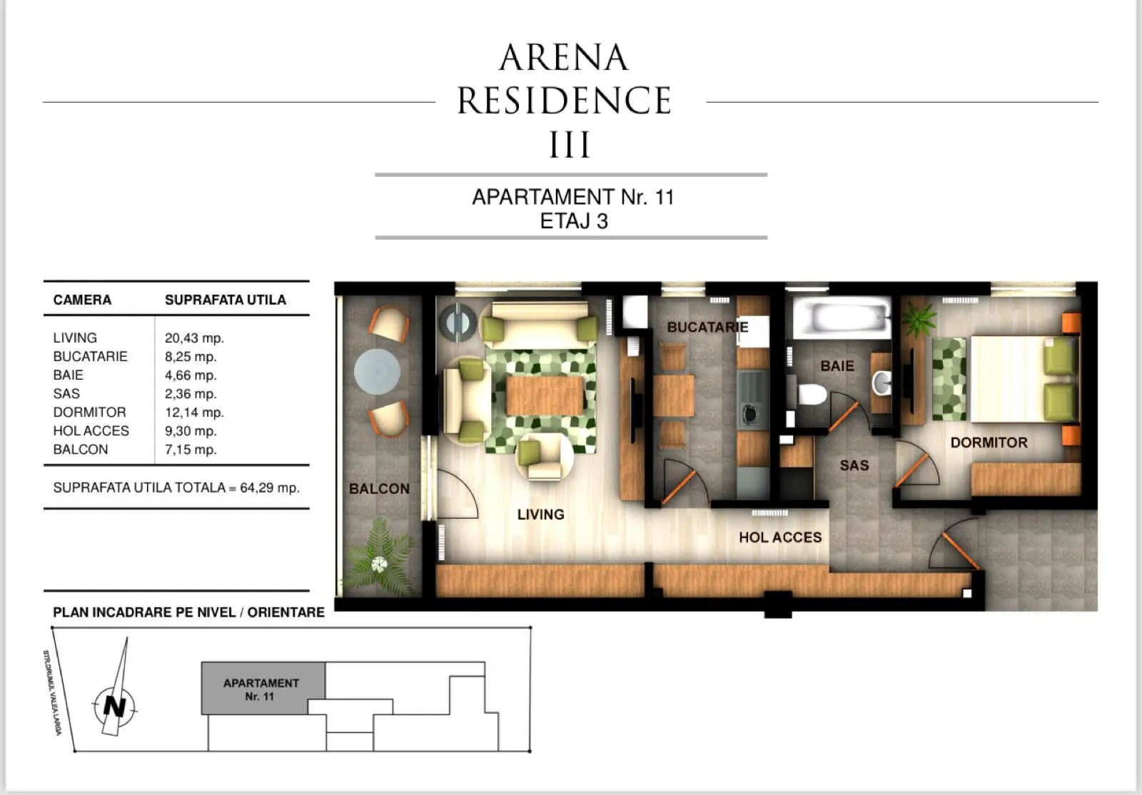 Apartamente Noi de Vanzare in Prelungirea Ghencea - Arena Residence III